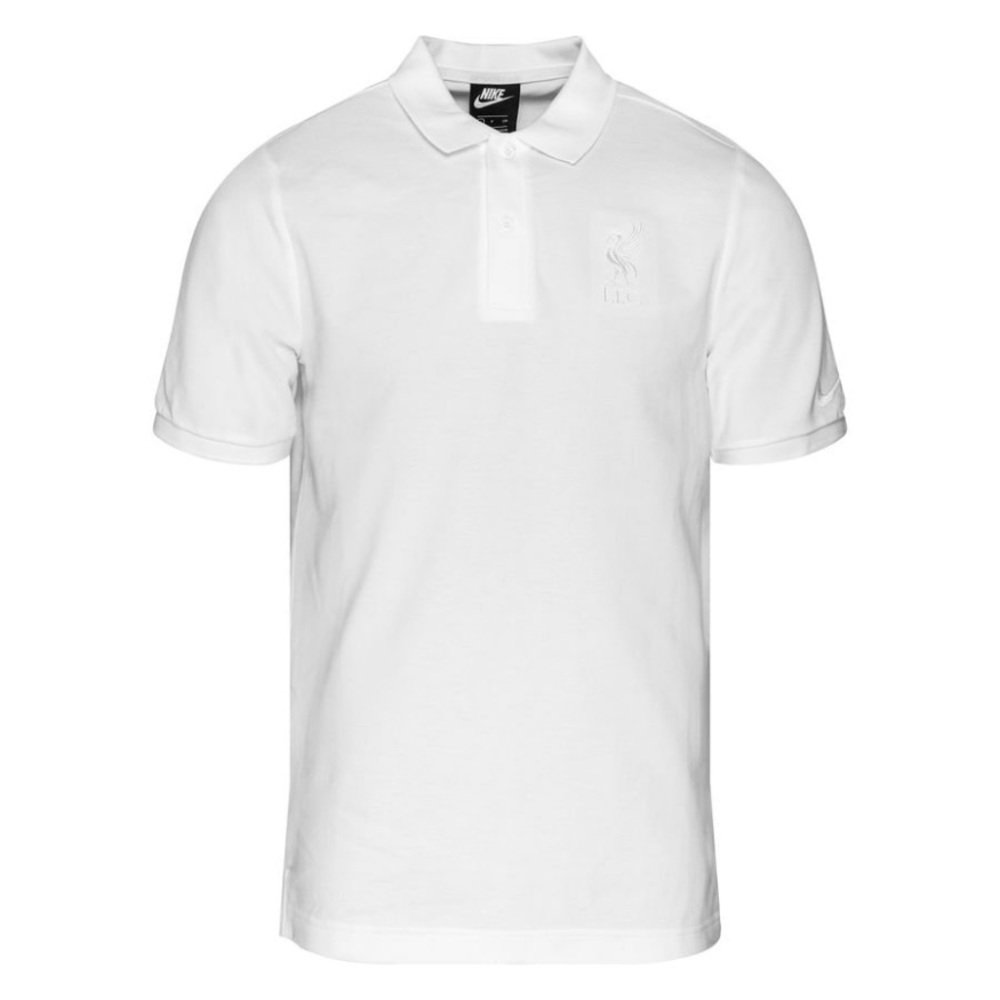 NIKE Liverpool Polo Shirt (White) XXL